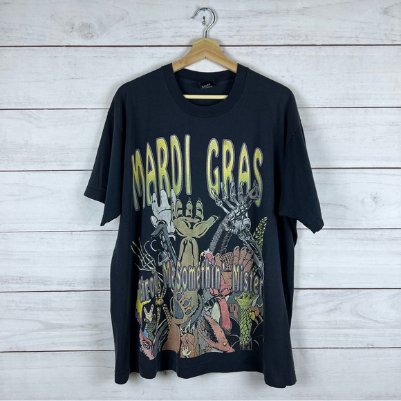 Vintage 1990s Mardi Gras New Orleans T-Shirt XXL
